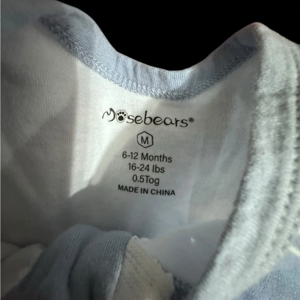 Blue Sleeveless Kids Sleep Sack